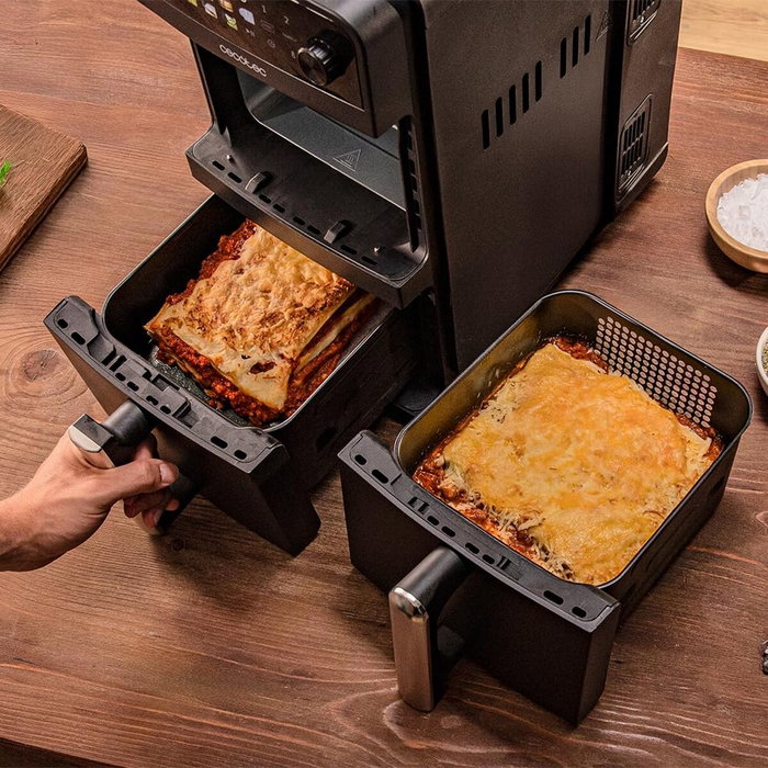 Friteuse à air Cecotec Cecofry DuoLevel 10000 10L 2400W Noir Arrêt Auto