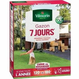 Vilmorin Semences de gazon 7 jours - 3 kg
