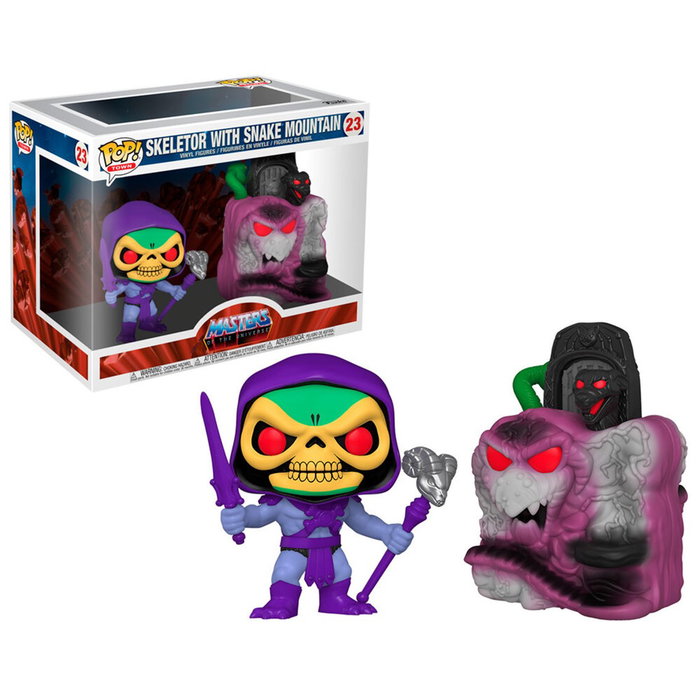 Funko Pop Town Skeletor Masters of the Universe Montaña Serpiente Funko Pop Town Skeletor Masters of the Universe Montaña Serpiente