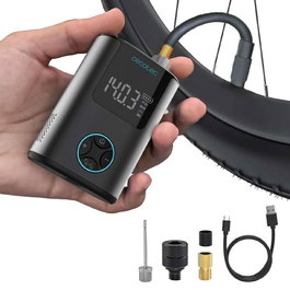 Cecotec Mini Compresseur Air Max 120W 150 PSI portable batterie 600mAh compact