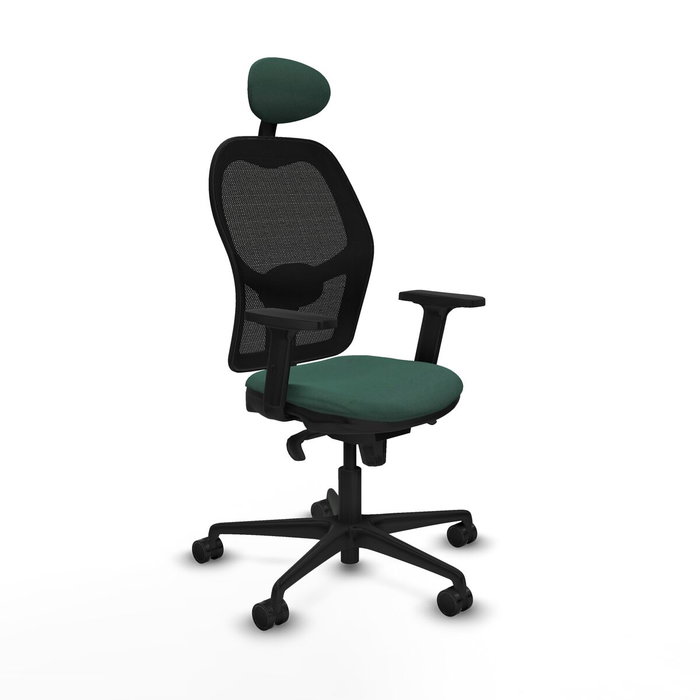 Piqueras y Crespo Chaise de Bureau avec Appui-tête Jorquera 2D036N1 Vert Piqueras y Crespo Chaise de Bureau avec Appui-tête Jorquera 2D036N1 Vert