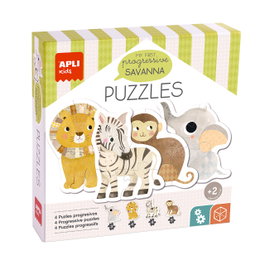 APLI KIDS Puzzle Progressif My First Savanna 19440 Apli