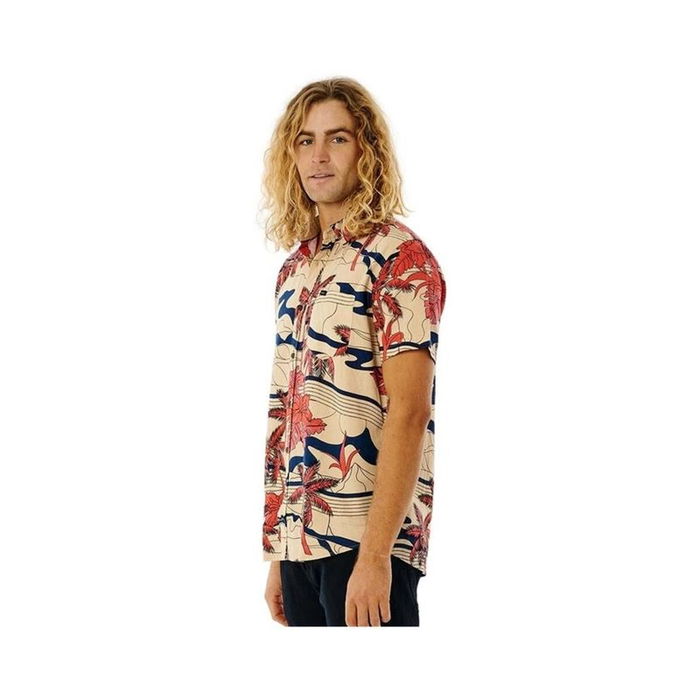 Chemise Rip Curl Barrel Killa Bone Marron Clair