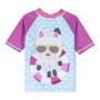 Cerdá - Camiseta de Baño para Niña Gabby's Dollhouse, Thème Maison de Poupée - Taille 3 Ans - Motif Multicolore