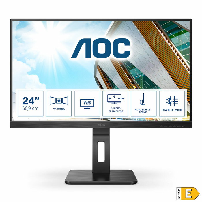 Écran AOC 24P2QM LED 23,8" VA Flicker free