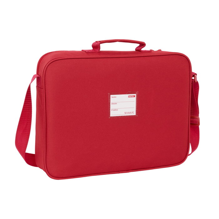 Cartable d'école Sevilla Fútbol Club Rouge 38 x 28 x 6 cm