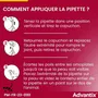 Advantix Solution Antiparasitaire pour Chien Très Petite Race 1.5 à 4 kg - Protection Large Spectre contre Tiques, Puces et Moustiques - 6 Pipettes