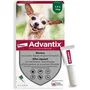 Advantix Solution Antiparasitaire pour Chien Très Petite Race 1.5 à 4 kg - Protection Large Spectre contre Tiques, Puces et Moustiques - 6 Pipettes