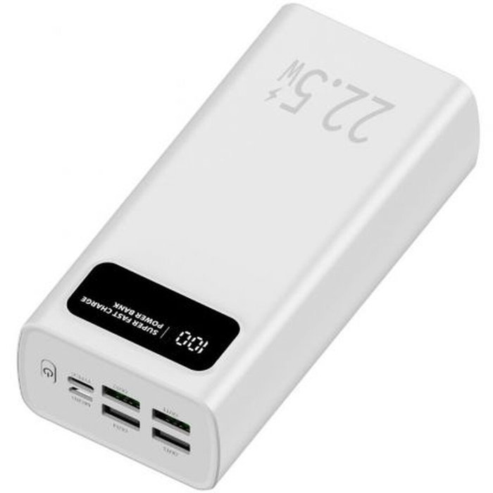 Powerbank LEOTEC LEPOW30W22W Blanc 30000 mAh