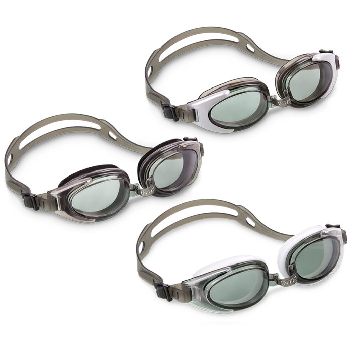 Intex Lunettes de natation Antivaho Water Sport Adultes - Modèles assortis