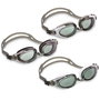INTEX Lunettes de Natation Antivue - Protection UV, Lentilles en Polycarbonate - Réglables avec Sangle en Caoutchouc - Pour Piscine et Mer (Réf. 55685)
