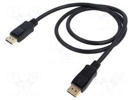 GOOBAY Câble DisplayPort 2.0 1m Noir
