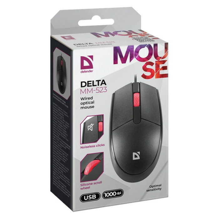 Defender Souris Gaming DELTA MM-523 Noir