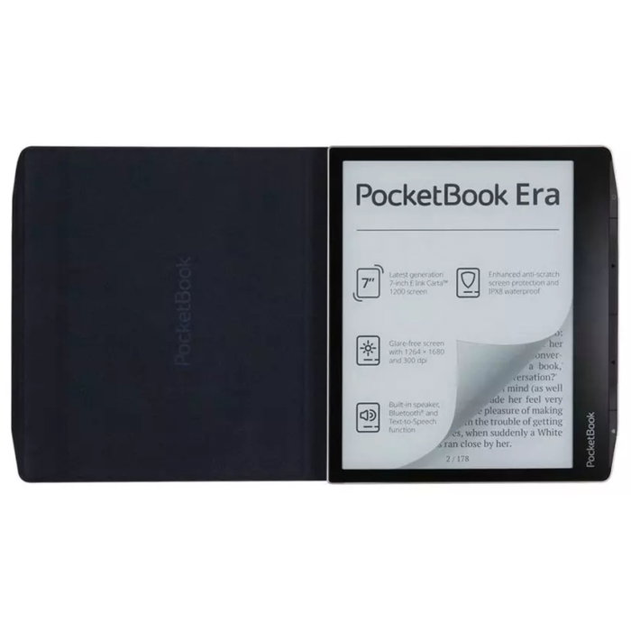 Pocketbook 700 Charge Cover Edition - Housse avec batterie pour PocketBook Era, Bleu marine