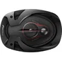 Pioneer TS-R6951S Haut-parleur voiture 16.3x23.7cm (6x9) 3 voies 400W max avec technologie Mixtrax pour des graves profonds
