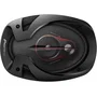 Pioneer TS-R6951S Haut-parleur voiture 16.3x23.7cm (6x9) 3 voies 400W max avec technologie Mixtrax pour des graves profonds