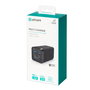 eSTUFF Chargeur GaN 65W PD Compact - 4 Ports (2 USB-C + 2 USB-A) - PD 3.0/2.0, QC 3.0, PPS, Apple 2.4A
