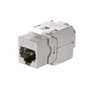 Equip 767231 Kit de 8 connecteurs RJ45 Keystone Cat. 8.1 Femelle Blindé Argent