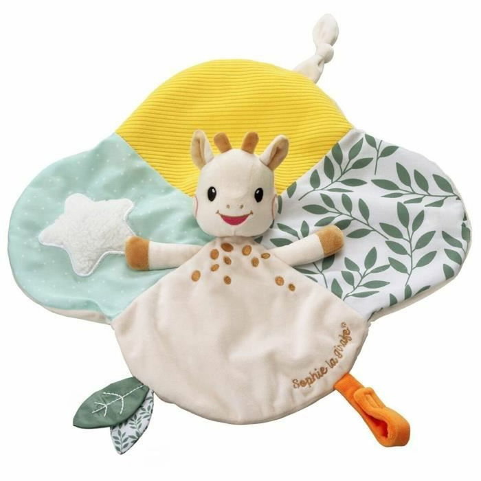 Sophie la Girafe Doudou Multicolore avec Attache Sucette Sophie la Girafe Doudou Multicolore avec Attache Sucette