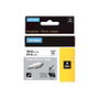 Dymo RhinoPRO Gaine thermorétractable Noir et blanc 1,9 cm x 1,5 m