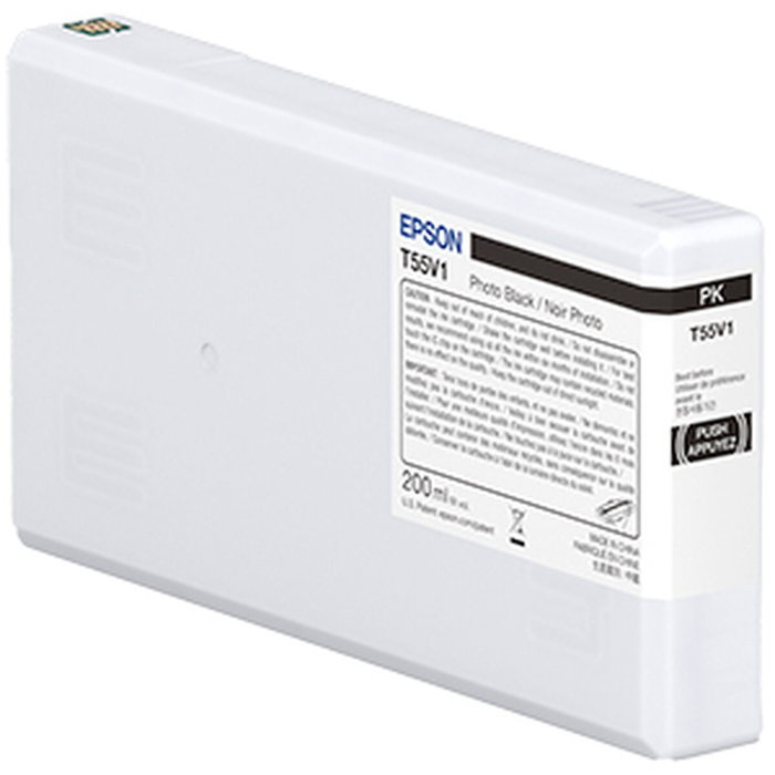 Epson T55W1 Photo Black Cartouche d'encre 200 ml Epson T55W1 Photo Black Cartouche d'encre 200 ml