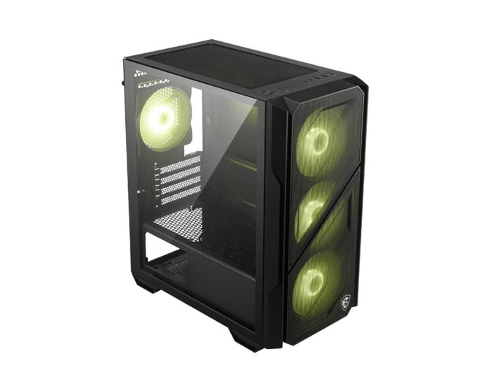 MSI MAG FORGE M110R AIRFLOW Boîtier PC Gaming Mini Tower Noir