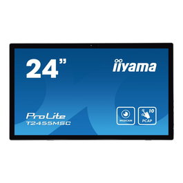Iiyama T2455MSC-B1 ProLite Écran tactile Full HD de 24 pouces avec ports USB et HDMI - Noir