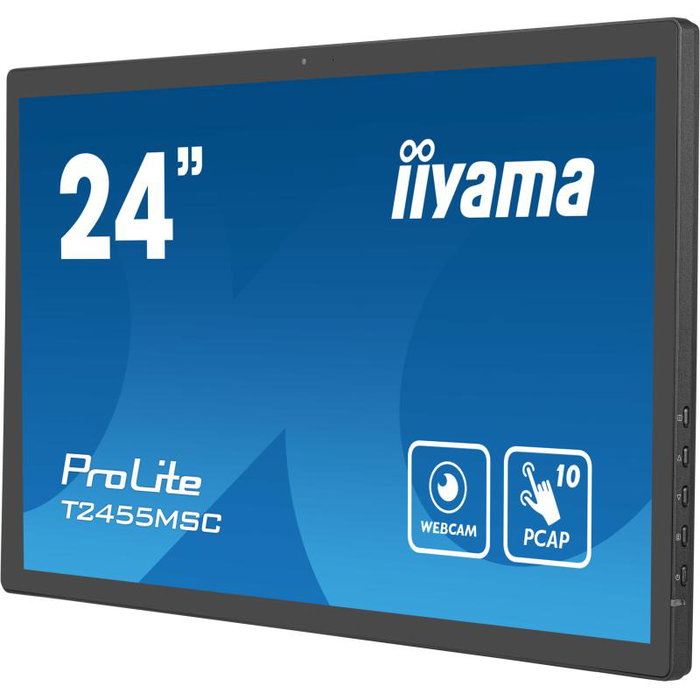 Iiyama T2455MSC-B1 ProLite Écran tactile Full HD de 24 pouces avec ports USB et HDMI - Noir