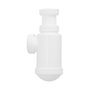 ABRISA Siphon de type bouteille extensible 1 1/2 avec écrou rotatif
