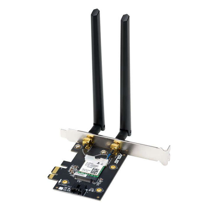 Asus Carte réseau Wi-Fi 6E PCE-BE6500 (90IG09G0-MO0B00) PCI Express x1