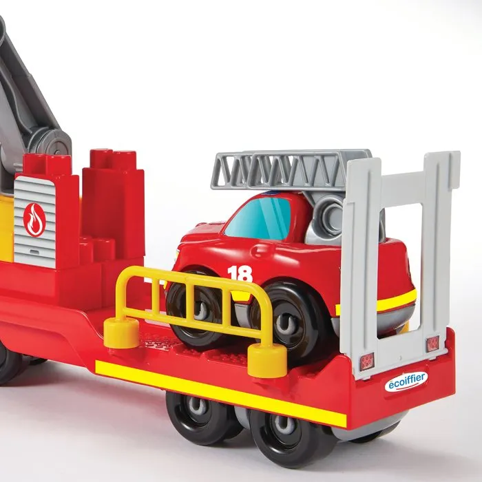 Ecoiffier Abrick 3290 - Jeu de construction Camion de pompier 32 cm - Pour enfant dès 18 mois - Fabriqué en France Ecoiffier Abrick 3290 - Jeu de construction Camion de pompier 32 cm - Pour enfant dès 18 mois - Fabriqué en France
