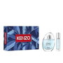 Kenzo L'Eau Pure Eau de Parfum Unisexe - Set de 2 flacons vaporisateurs (50 ml + 10 ml) - Fragrance aquatique fraîche avec 91% d'ingrédients naturels
