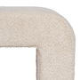 Pouf Beige Polyester 67 X 48 X 47 CM