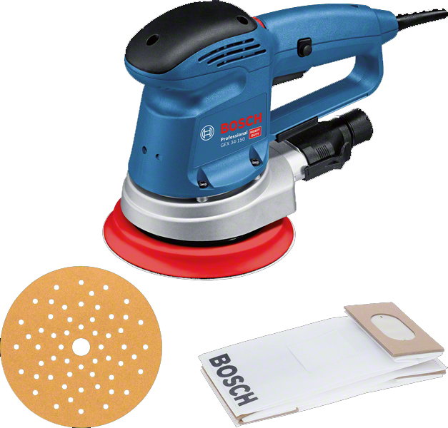 Bosch GEX 34-150 Professional Ponceuse Excentrique Bosch GEX 34-150 Professional Ponceuse Excentrique