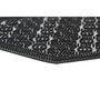 Paillasson DKD Home Decor Noir Caoutchouc 2 Unités (60 x 40 x 0,3 cm)