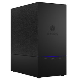 Icy ICY BOX IB-RD3621-C31 Boîtier RAID 2 baies pour disques 2,5/3,5 SATA