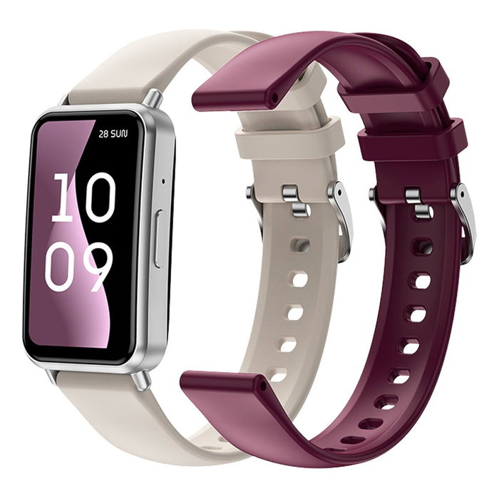 Montre intelligente SPC 9654B Argenté