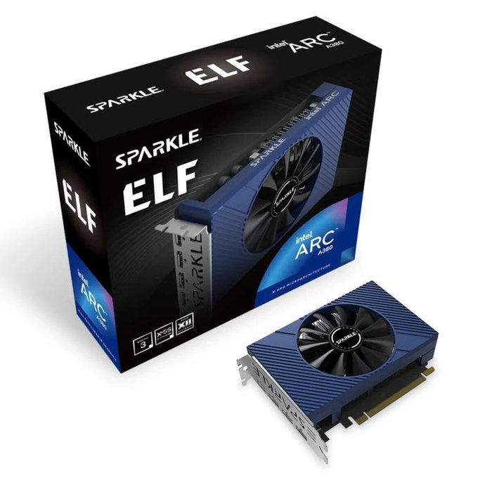 Sparkle Intel Arc A380 Elf ED 6 GB GDDR6 Sparkle Intel Arc A380 Elf ED 6 GB GDDR6