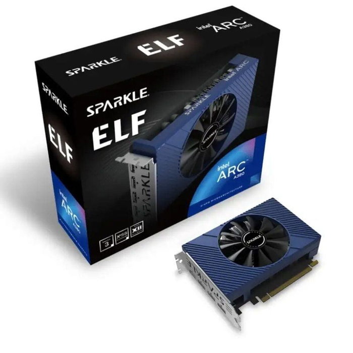 Sparkle Intel Arc A380 Elf ED 6 GB GDDR6 Sparkle Intel Arc A380 Elf ED 6 GB GDDR6