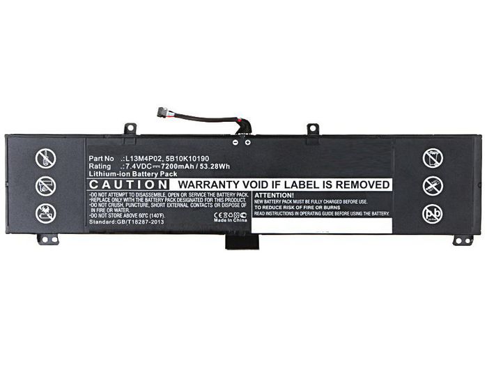 CoreParts Batterie Li-ion 53.28Wh 7.4V 7200mAh pour Lenovo Erazer Y50 et Y50-70 CoreParts Batterie Li-ion 53.28Wh 7.4V 7200mAh pour Lenovo Erazer Y50 et Y50-70