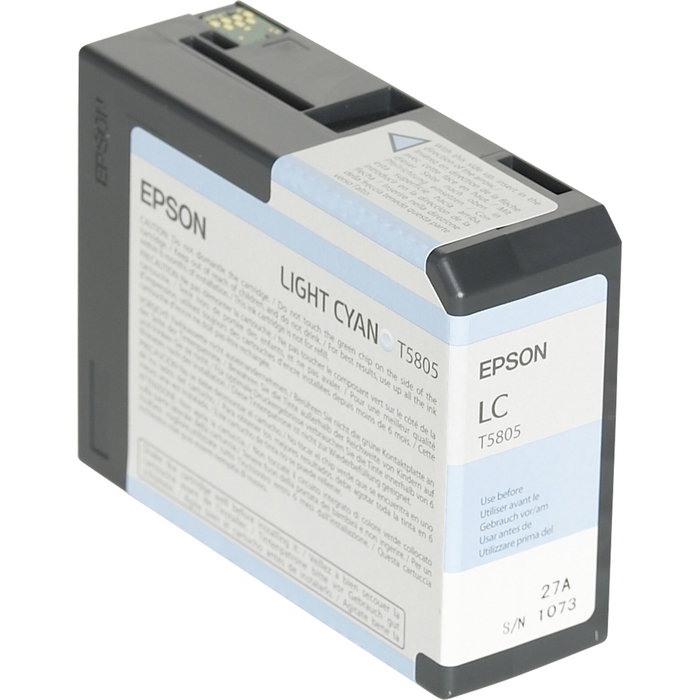 Epson T5805 Cartouche d'encre Cyan clair 80 ml Epson T5805 Cartouche d'encre Cyan clair 80 ml