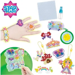 Aquabeads Coffret Créatif Mes Accessoires Féériques à Créer, 820 Perles Multicolores, pour Enfant Fille à Partir de 4 Ans, Loisirs Créatifs
