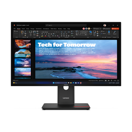 Lenovo 64AAGAT2EU Moniteur ThinkVision T27qd-40 27" IPS 2K QHD 75 Hz, Ports DisplayPort, HDMI, USB-C