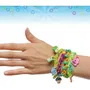 Bandai Rainbow Loom - Kit de Fabrication de Bracelets avec Métier à Tisser, 5600 Élastiques, Charms et Perles Multicolores