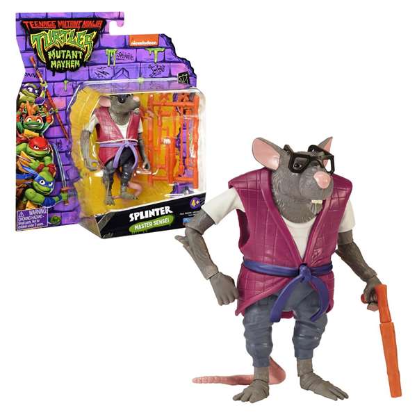 Famosa Figura básica Tortugas Ninja Movie 7 cm - Modèles surtidos