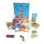 Imagiland Set de Cumpleaños 3 Ans SCA001 - Cadeau Enfant avec Livre Projecteur, Puzzle, Jeux - Langue Espagnole