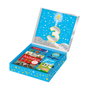 Imagiland Set de Cumpleaños 3 Ans SCA001 - Cadeau Enfant avec Livre Projecteur, Puzzle, Jeux - Langue Espagnole