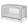 Hauck Dream N Play Plus - Lit parapluie de voyage pliable 60 x 120 cm, pour naissance à 15 kg, avec ouverture latérale et sac, Dusty Mint