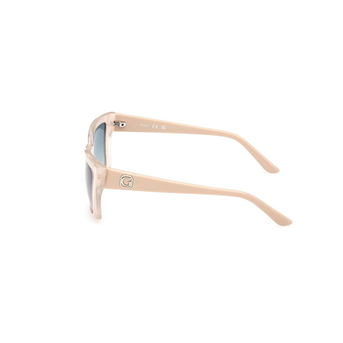 Guess GU00098-5525P Lunettes de soleil œil-de-chat ivoire et vert Guess GU00098-5525P Lunettes de soleil œil-de-chat ivoire et vert