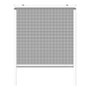 Schellenberg Moustiquaire enroulable, blanche, 130 x 160 cm
